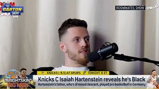 Knicks C Isaiah Hartenstein reveals he's Black