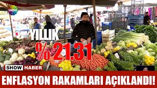 Enflasyon rakamları açıklandı!