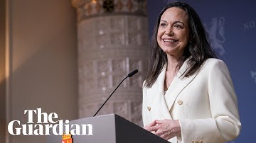 Nobel laureate Machado attends presser in Oslo – watch live