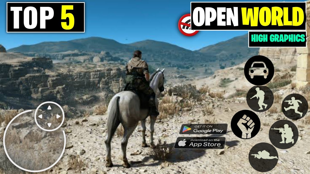 Top 5 BEST Open World game OFFLINE for Android 2025 | games like gta v ...