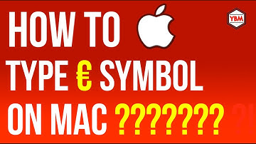 How to type euro symbol on Mac OSX