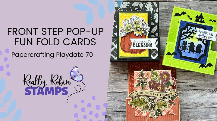 A Fun Fold | Front Step Pop-up Panel Card | Paperc...