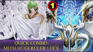 Mitsurugi Vanitys Ruler Lock1 Card Lock 6 Interruptions Mitsurugi Deck Post January Banlist