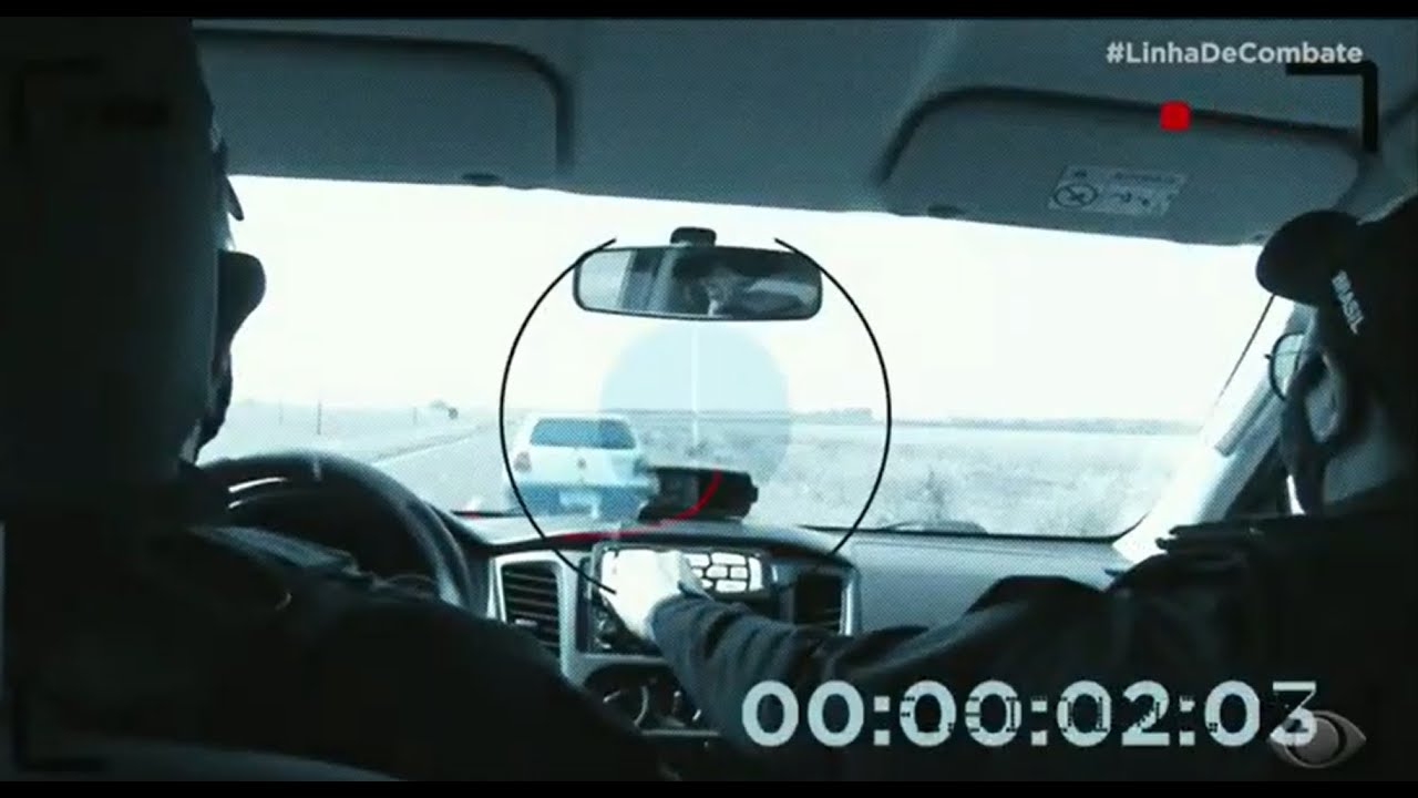 PRF PERSEGUE CARRO QUE ATRAVESSAVA DROGAS NA FRONTEIRA