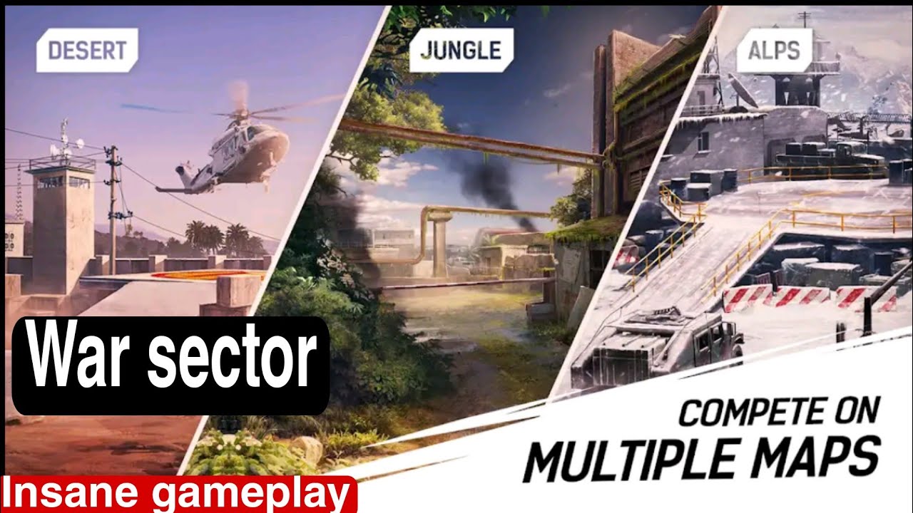 War sector insane gameplay// New game war sector gameplay // War sector explain in hindi