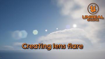 Create lens flare - Tutorial Unreal Engine 5