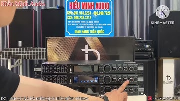 Giới thiệu vang cơ lai số KM350 Pro V2 Chất âm mượt, echo reverb chuyên nghiệp.LH-0982.352.313