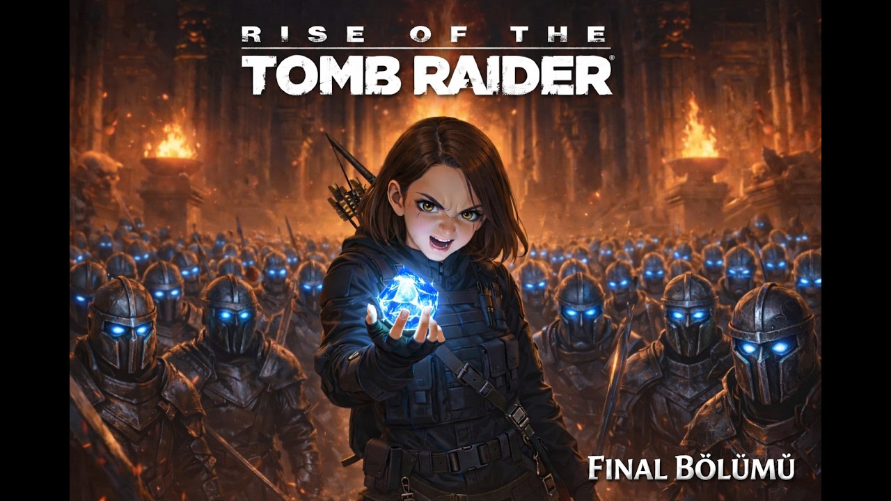 Finalde Başımıza Neler Geldi ! | Rise Of The Tomb Raider #Final Bölümü
