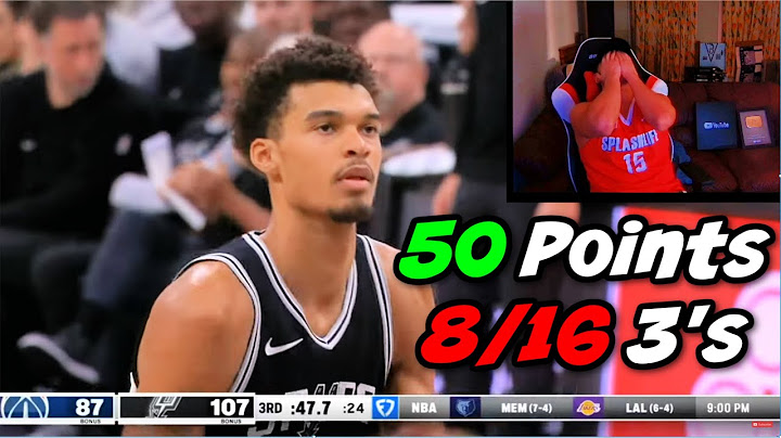 WEMBY HAD 50 PTS?! 😵 Victor Wembanyama 50 Points Vs Wizards Reaction
