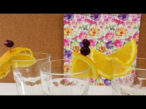 Video: Wie Dekoriere Ich Einen Cocktail Schön