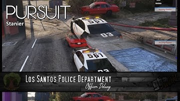 [GTAW] Los Santos Police Department - Pursuit Video - Interceptor Vs. Stanier - #010