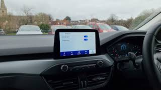 How do I turn on global opening on my Ford Focus?