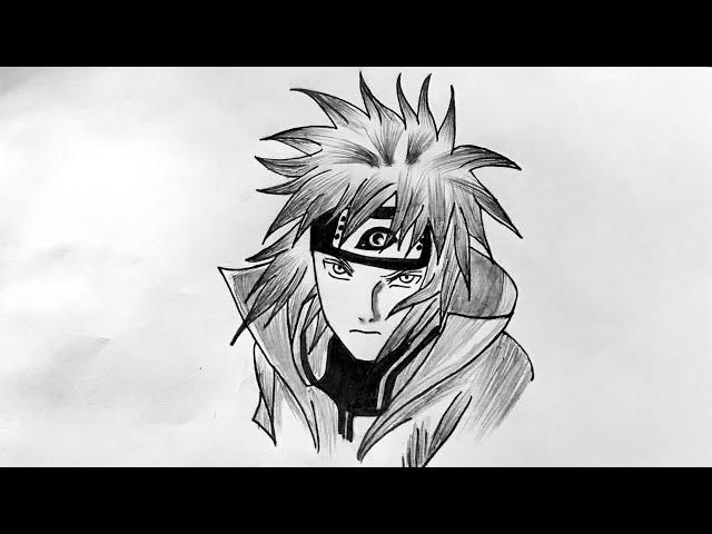 Minato Namikaze Naruto Desenho  Naruto sketch drawing, Anime