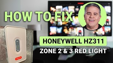 Hoe u het rode lampje in Honeywell HZ311 Zone 2 en 3 kunt oplossen: snelle HVAC-reset!