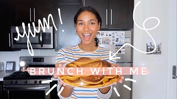 BRUNCH WITH ME: PUMPKIN PANCAKES 🥞🍁 (trader joe