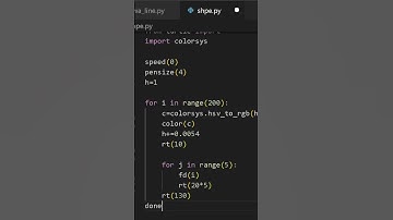 Python pattern program to print amazing pattern using turtle module for beginners #programming #new