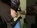 Aerosmith- Crazy | solo guitar cover.