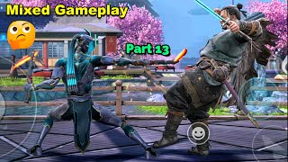 Mixed Gameplay with Spammer, Camper, Oversmart & Good Players 😎|| Shadow Fight Arena ||