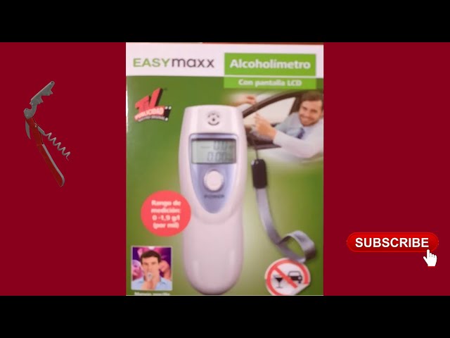 Unboxing Easymaxx alcoolimetro - YouTube