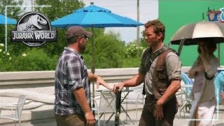 Chris Pratt's Video Diaries: Meet Director Colin Trevorrow | Behind The Scenes | Jurassic World