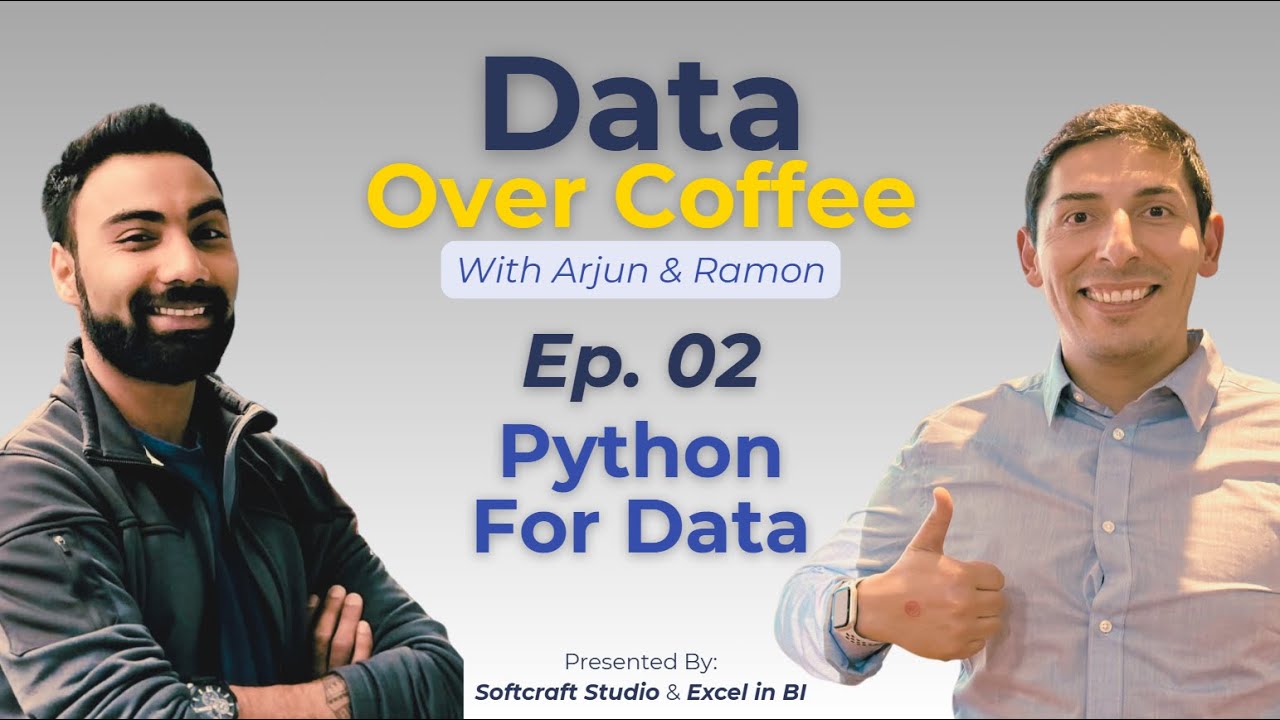 Ep02 - Data Over Coffee - Python for Data - YouTube