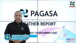 Public Weather Forecast Issued at 4:00 AM December 6, 2017