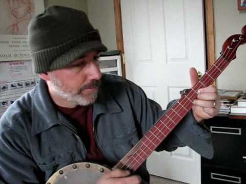 Salad Bowl Banjo #4 - Deep Creek Strings