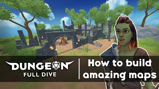 Build amazing tabletop maps with Dungeon Full Dive!
