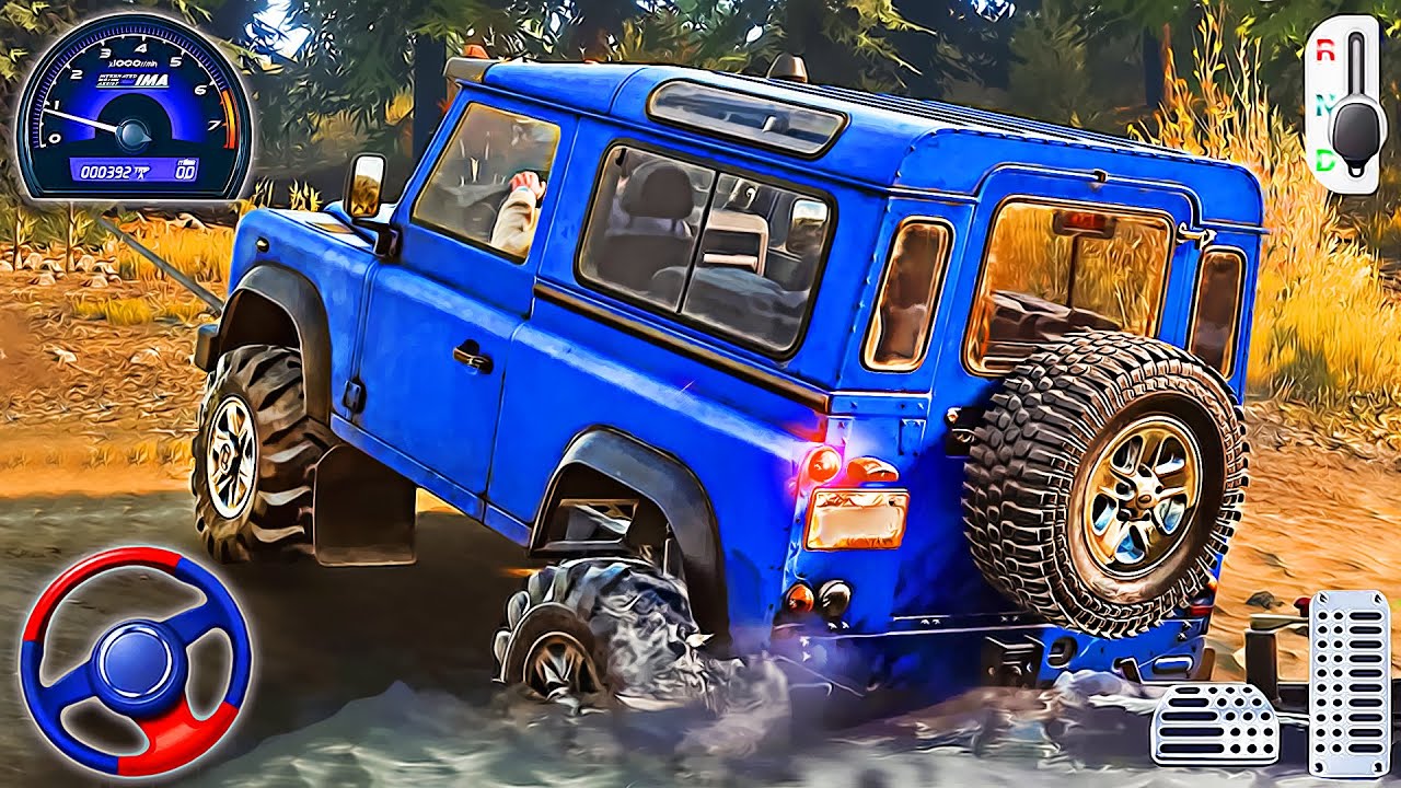 OFFROAD CRAZY LUXURY PRADO SIMULATION GAME 3D - Friv Jogos Mobile