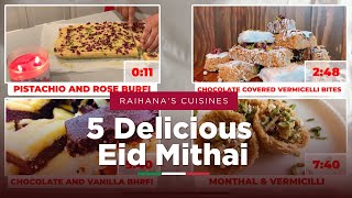 5 Quick and Delicious Eid Mithai 2024