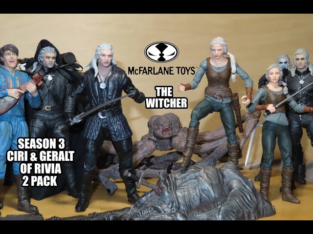  McFarlane - The Witcher Netflix 7in 2pk - Geralt y Ciri (Temporada  3) : Juguetes y Juegos