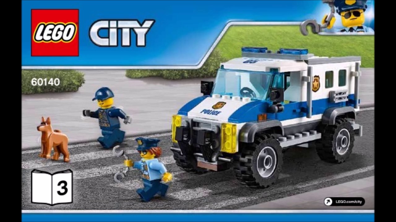 LEGO CITY 60140 Bulldozer In Instructions YouTube