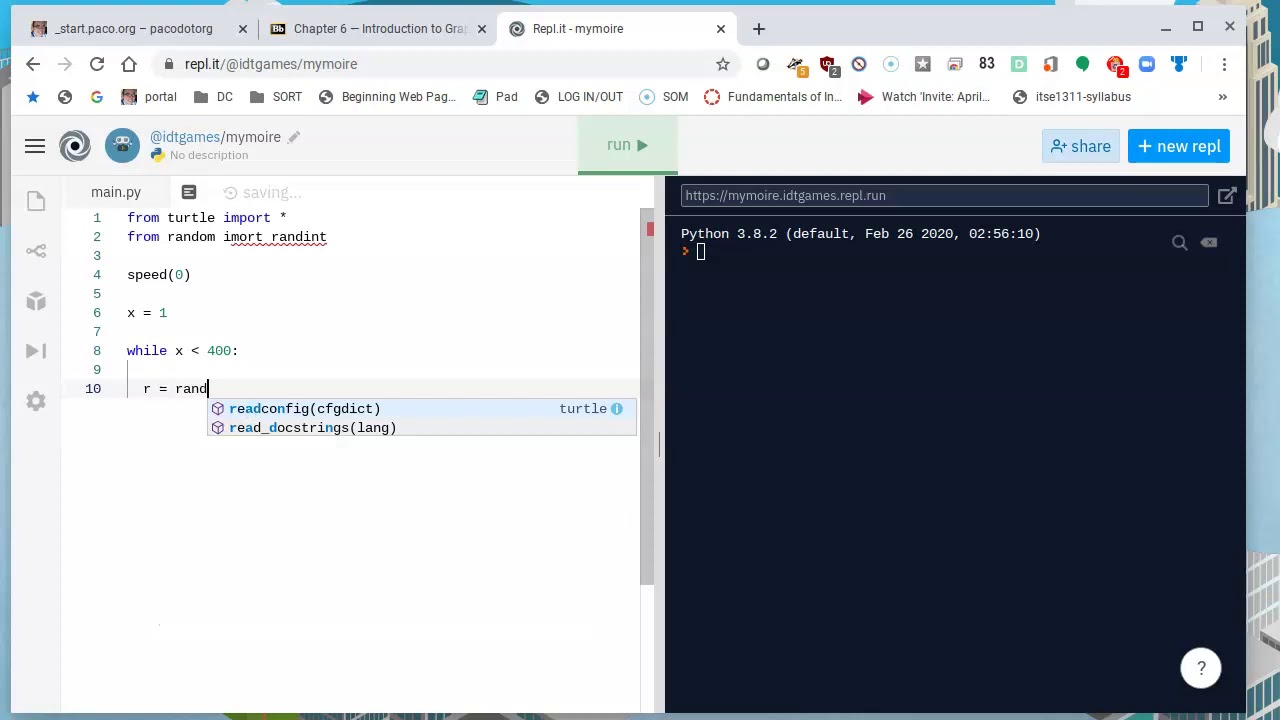 Python Graphics -- My Moire Pattern - YouTube