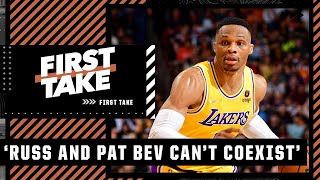 Russell Westbrook and Patrick Beverley cannot COEXIST! - Stephen A. | First Take
