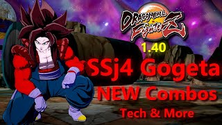 DBFZ Patch 1.40: NEW SSj4 Gogeta Combos & Buffs Guide