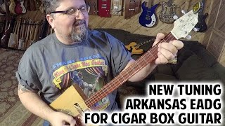 New Cigar Box Guitar Tuning Arkansas EADG
