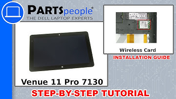 Dell Venue 11 Pro 7130 (T07G001) Wireless WLAN Card How-To Video Tutorial