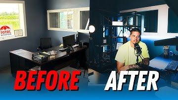 Building a PRO YouTube Studio in a Tiny Room