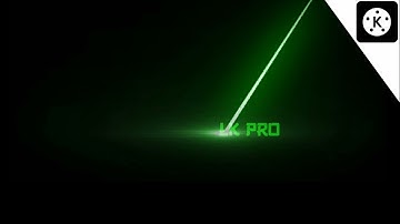 How to make a simple Neon Lighting intro On Android in kinemaster