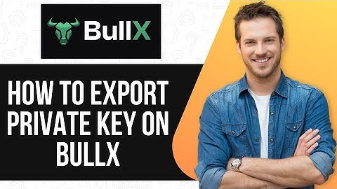 How To Export Private Key on Bullx