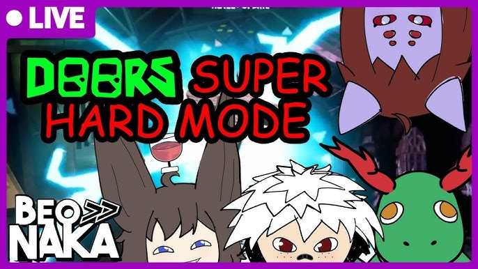 Doors: SUPER HARD MODE 18 Jumpscares, Entidades NO Doors Hotel + Update 