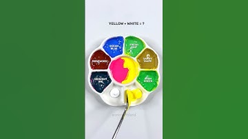 Blending Colors Into Pure Magic! #colormixing #satisfying