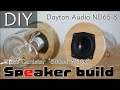 【DIY】WECKのキャニスターでスピーカーを自作！　Dayton Audio【ND65-8】 Make WECK glass canister speaker (diy speaker build)