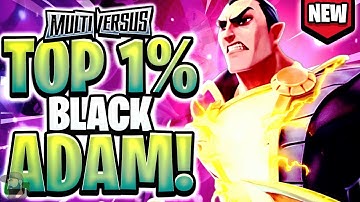 What a TOP 1% Black Adam Looks Like! | MultiVersus