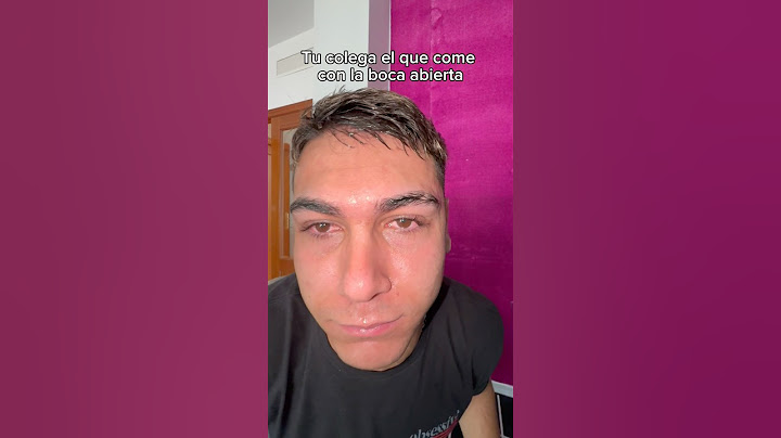 Tu colega el que come con la boca abierta