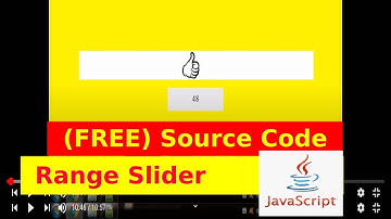 Ep32 - Output Range Slider - Javascript Source Code