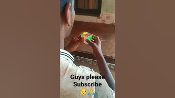 3×3 cube solve #shorts #short #shortsvideo #shortvideo #cube #cuba