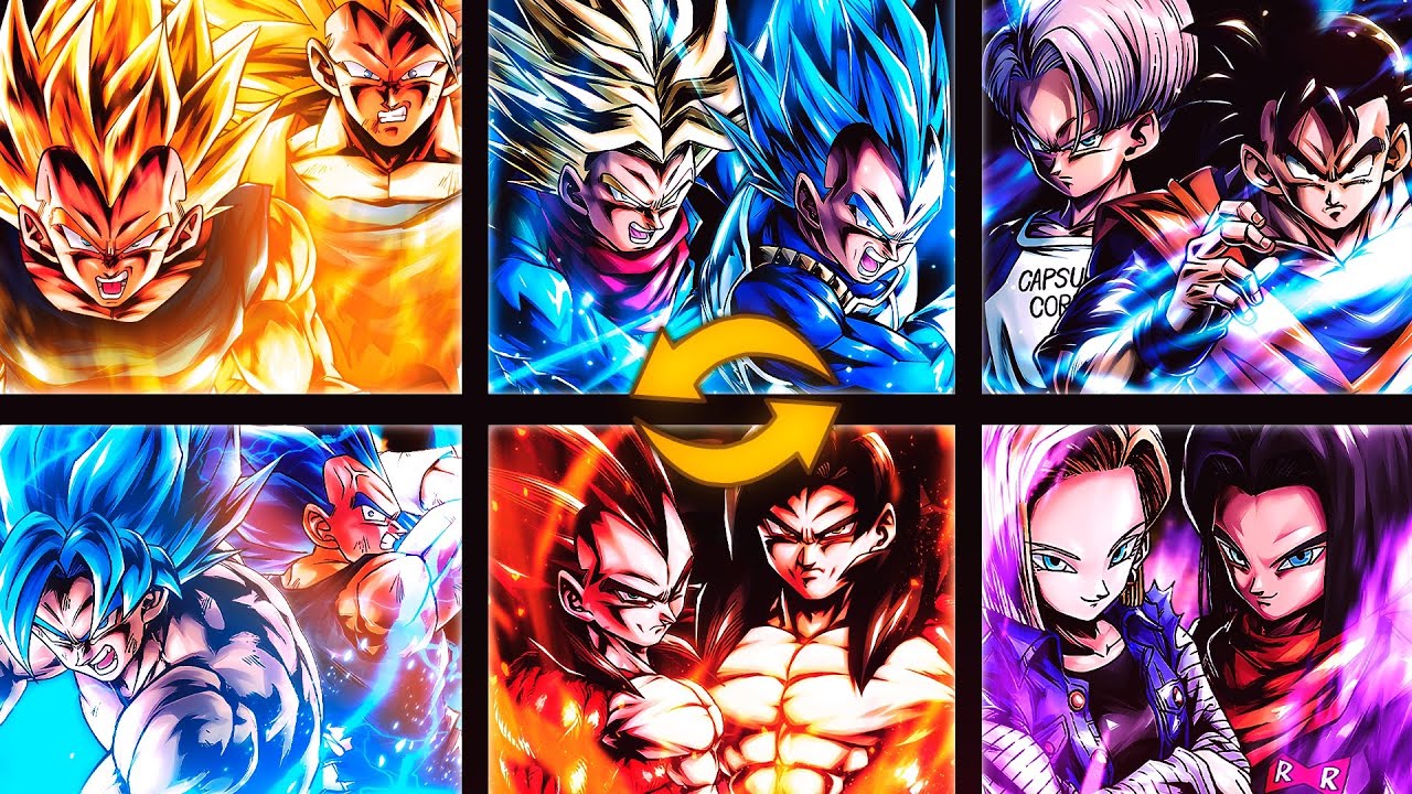 Dragon Ball Legends THE FULL TAG MECHANIC TEAM! UNLIMITED AMOUNTS OF