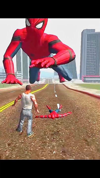 Download lagu Indian bike driving 3D game ma Spider-Man ki maut 🥺 giant Spider-Man ne kara hamla #viral 😱