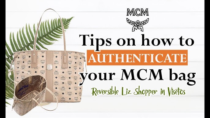 🔍 HOW TO SPOT A FAKE MCM BAG 